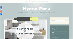 Desktop Screenshot of hyeonpark.com